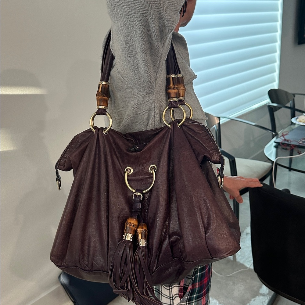 Gucci Eggplant Purse - Picture 16 of 16